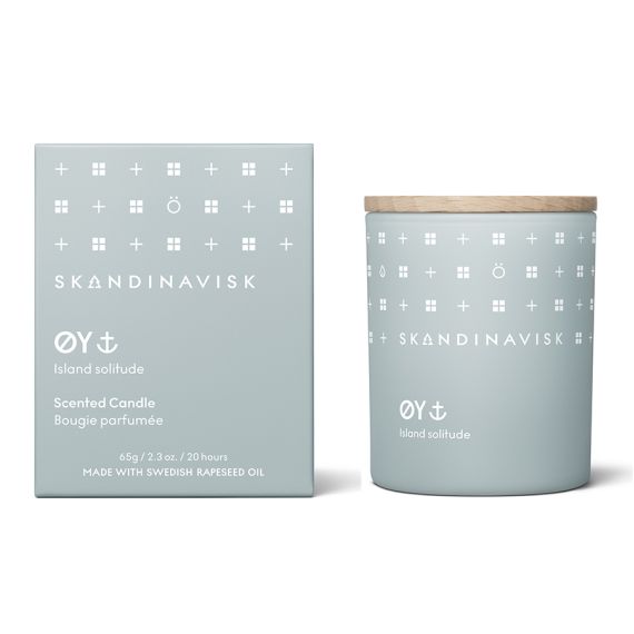Свеча ароматическая OY с крышкой, 65 г (новая), S K A N D I N A V I S K