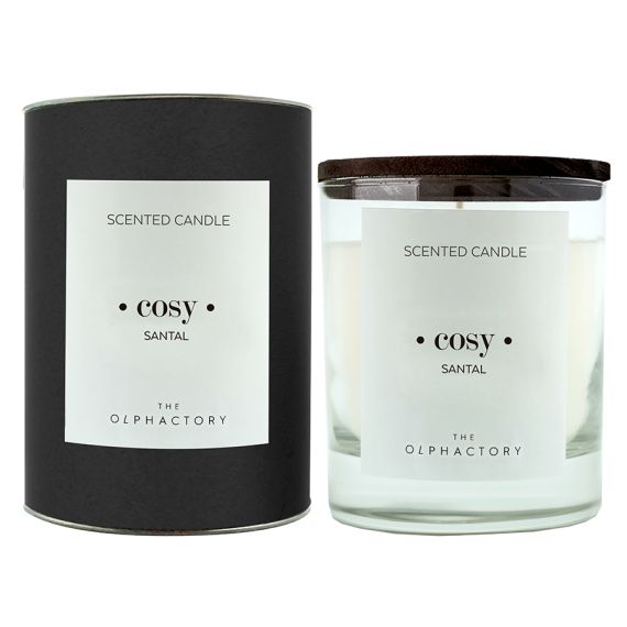 Свеча ароматическая The Olphactory, Cosy Black, Сандал 40 ч, Ambientair, изображение 2