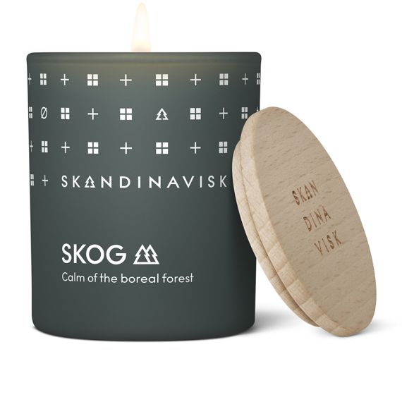 Свеча ароматическая SKOG с крышкой, 65 г (новая), S K A N D I N A V I S K, изображение 6