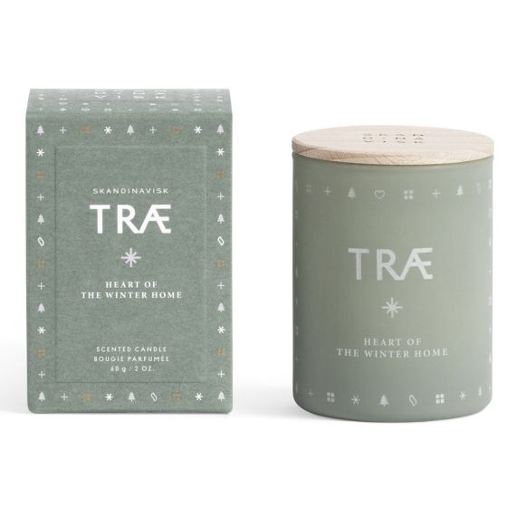 Свеча ароматическая TRAE с крышкой, 60 г, S K A N D I N A V I S K