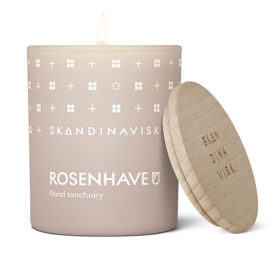 Свеча ароматическая ROSENHAVE с крышкой, 65 г (новая), S K A N D I N A V I S K, изображение 5