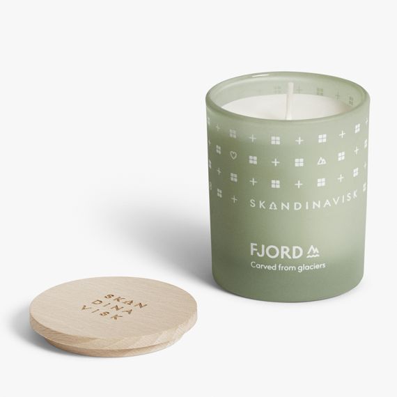 Свеча ароматическая FJORD с крышкой, 65 г (новая), S K A N D I N A V I S K, изображение 6