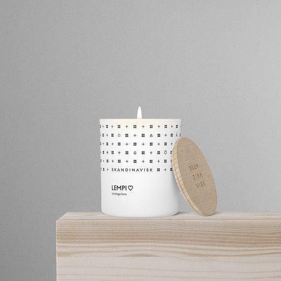 Свеча ароматическая LEMPI с крышкой, 200 г (новая), S K A N D I N A V I S K, изображение 4