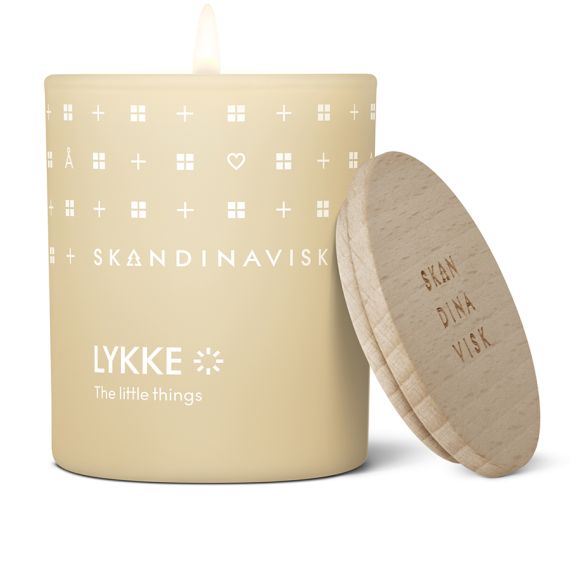 Свеча ароматическая LYKKE с крышкой, 65 г (новая), S K A N D I N A V I S K, изображение 5