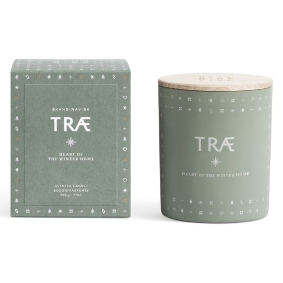 Свеча ароматическая TRAE с крышкой, 200 г, S K A N D I N A V I S K