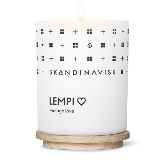 Свеча ароматическая LEMPI с крышкой, 65 г (новая), S K A N D I N A V I S K, изображение 4