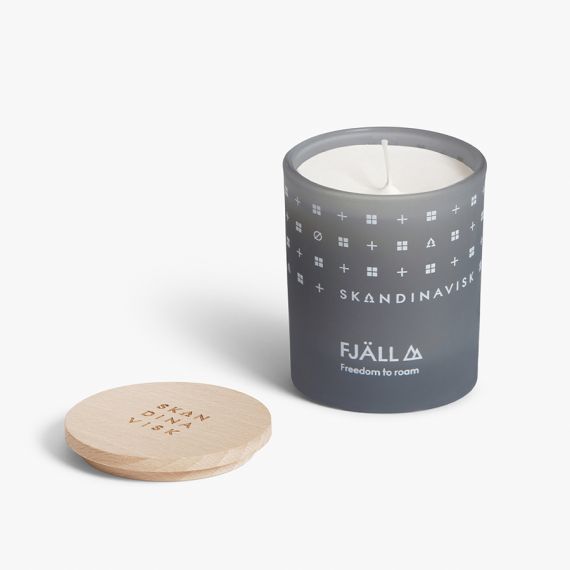Свеча ароматическая FJALL с крышкой, 65 г, S K A N D I N A V I S K, изображение 4