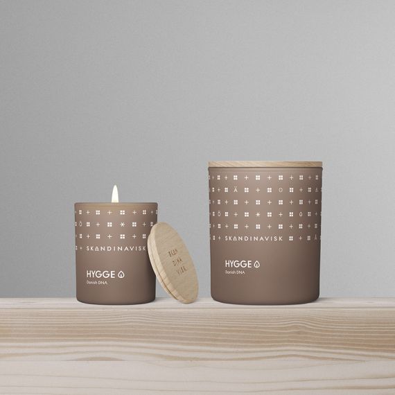 Свеча ароматическая HYGGE с крышкой, 200 г (новая), S K A N D I N A V I S K, изображение 7