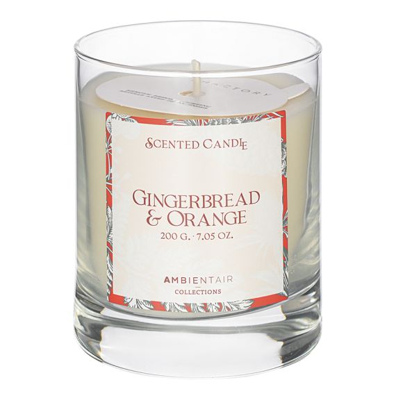 Свеча ароматическая Gifting, Имбирное печенье (новая), 40 ч, Ambientair, изображение 2