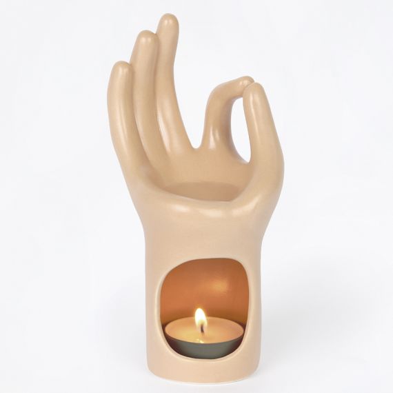 Подсвечник Om Meditation Hand, Doiy, изображение 3