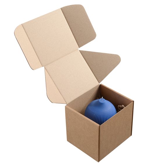 Свеча декоративная ярко-синего цвета из коллекции Edge, 10,5см, Tkano, изображение 6