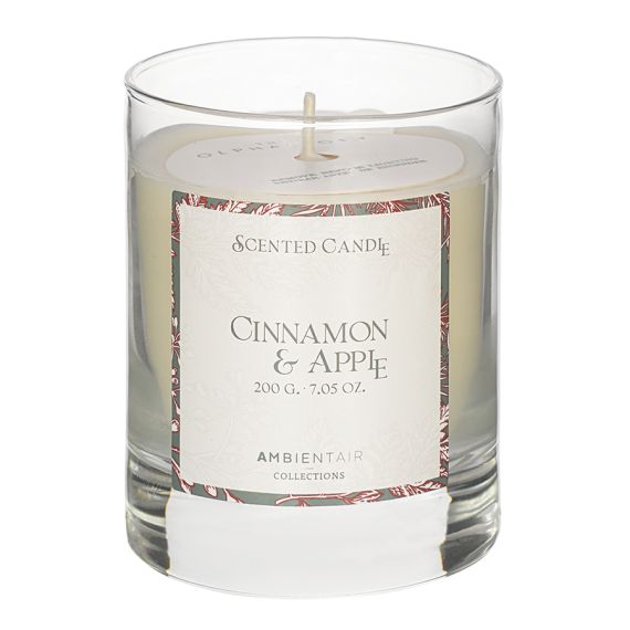 Свеча ароматическая Gifting, Корица и яблоко (новая), 40 ч, Ambientair, изображение 2