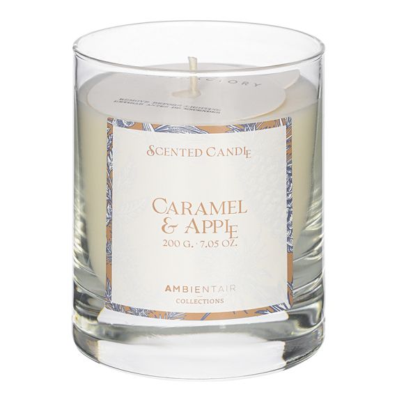 Свеча ароматическая Gifting, Карамель и яблоко (новая), 40 ч, Ambientair, изображение 2
