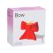 Подсвечник Bow, 8 см, красный, DOIY, изображение 4