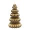 Свеча декоративная Origami золотого цвета из коллекции New Year Essential, 19 см, Tkano