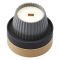 Свеча ароматическая с деревянным фитилём Vetiver & Black cypress из коллекции Edge, серый, 60 ч, Tkano, изображение 5