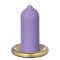 Свеча декоративная цвета лаванды из коллекции Edge, 16,5см, Tkano, изображение 8